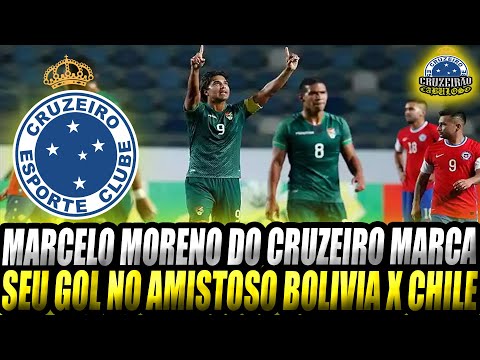MARCELO MORENO FAZ GOL NO AMISTOSO BOLIVIA X CHILE !!!