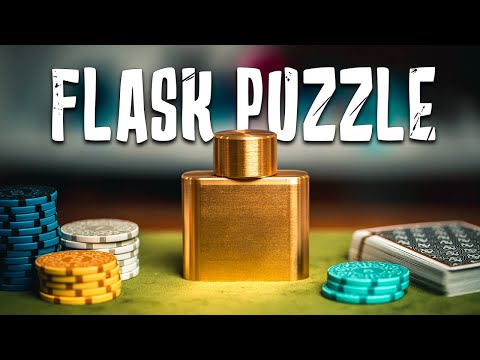 Solving The WHISKEY FLASK Puzzle!!