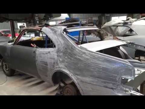 Mint Monaro slideshow, the resurrection of a very rusty HK Monaro