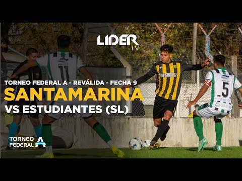 Santamarina vs Estudiantes de San Luis EN VIVO | Federal A 2025