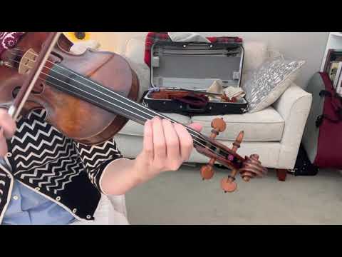 F Major Scale Violin Tutorial