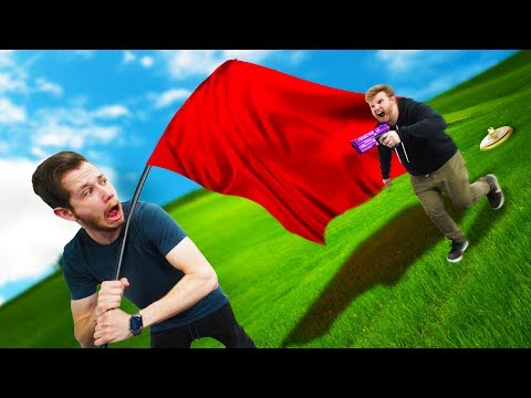 GIANT Capture the Flag Challenge!! Video