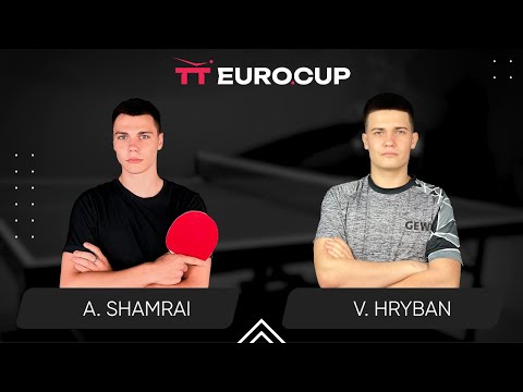 18:25 Andrii Shamrai - Vadym Hryban 10.01.2024 TT Euro.Cup Ukraine Star. TABLE 3