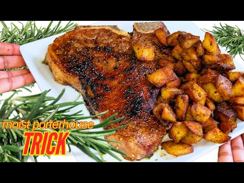 CAST IRON Beef Steak | EASY Porterhouse Recipe