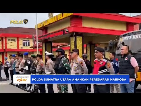 POLDA SUMATRA UTARA AMANKAN PEREDARAN NARKOBA