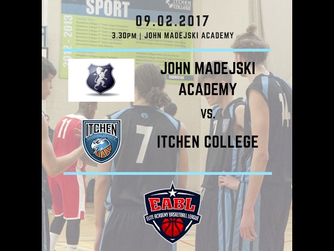 Itchen College @ John Madejski Academy (EABL East Conference) - 9/2/17
