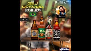 Degustação #01 Cervejas Artesanais Brasileiras