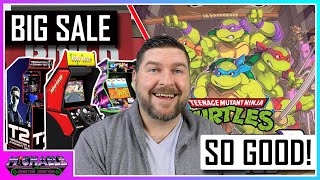 Big Arcade1Up Sale & TMNT Shredder's Revenge First Impressions!
