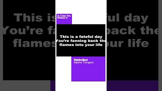 In Case You Missed It! Maxine Tiongson's "Rekindled" is now available!  #shorts