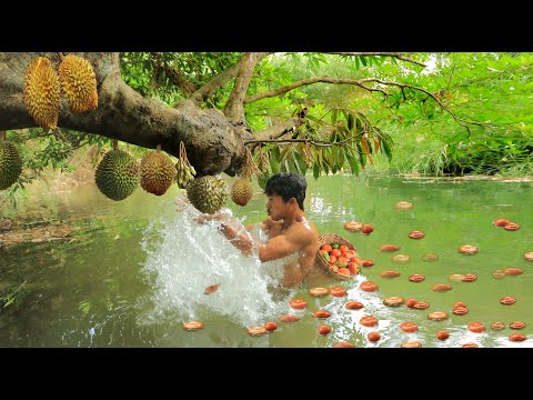 Rich Fruits In River Trail