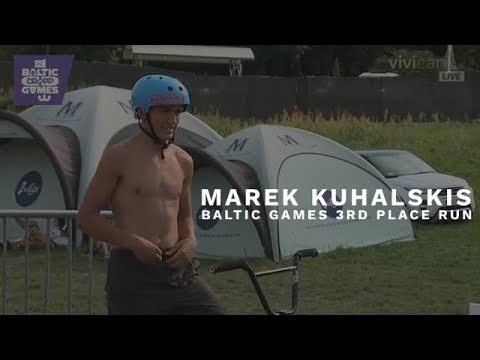 PARBMX / MAREK KUHALSKIS 3RD PLACE RUN AT BALTIC GAMES 2018