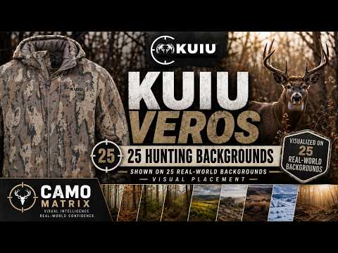 KUIU Veros Camo on the Camo Matrix | Built for the Whitetail Hunter