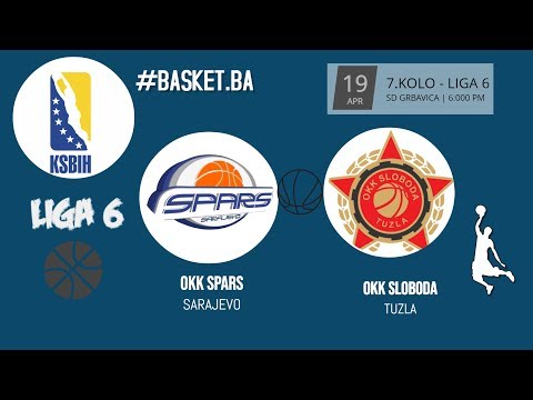 LIVE ◘ OKK Spars vs OKK Sloboda ◘ 7. KOLO - LIGA 6 ◘ 2018/2019