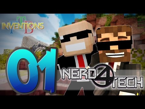 Minecraft ►BEVO TECH MODPACK►"NerdTech 4"- "Starter house construction!"(Co-op Server)-EP 01