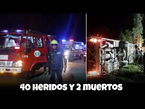 ULTIMA HORA CUBA : MASIVO ACCIDENTE DEJA 40 HERIDOS Y 2 MUERTOS EN CAMAGUEY