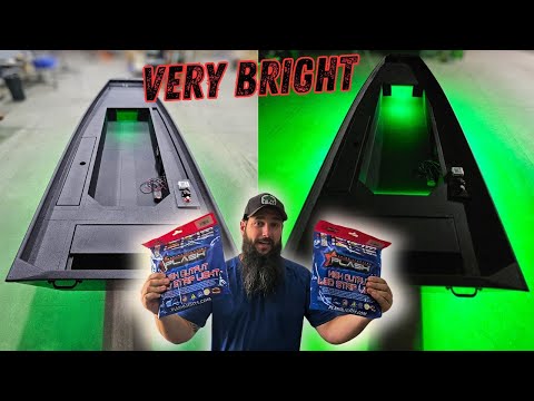 Make Your Hunting Boat BRIGHT With Plashlight LED's