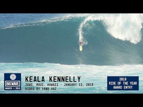 Keala Kennelly at Jaws  - 2018 Ride of the Year Award Entry - WSL Big Wave Awards
