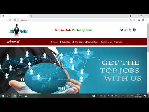 1 Django Project || Online Job Portal Project || Hindi