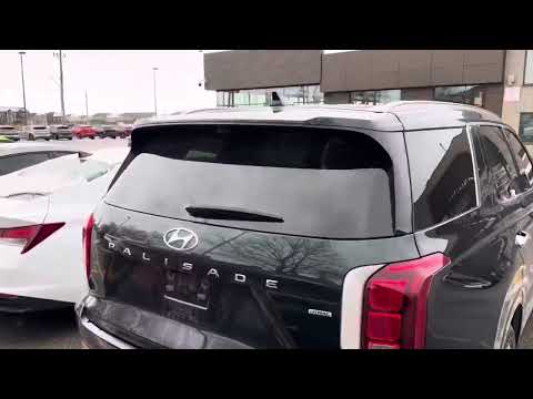 2024 Hyundai Palisade Ultimate Calligraphy 7-Passenger AWD in Black for sale at Finch Hyundai in London, ON