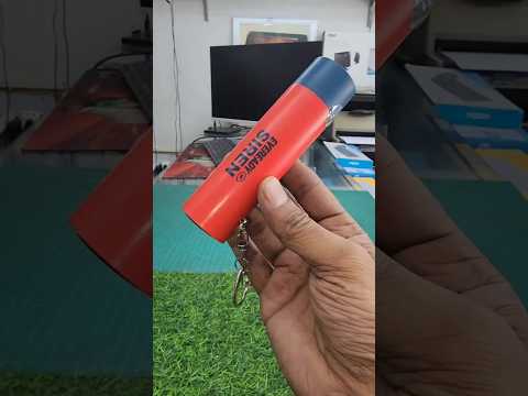 Eveready Siren DL102 Rechargeable Torch with 100 Decibels Personal Safety Alarm - for Women and Kids