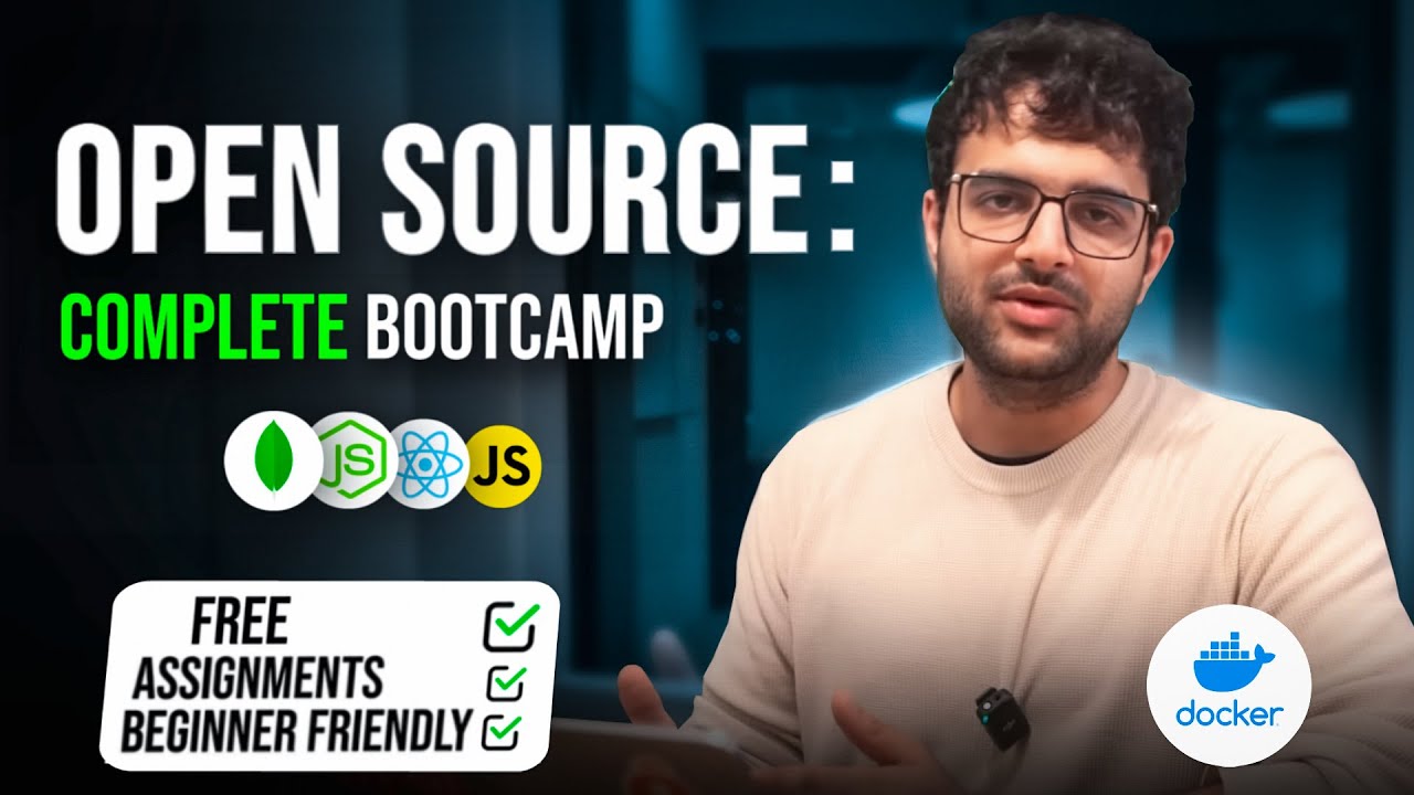 Open Source Bootcamp - Complete Docker and Devops Roadmap - Part 1