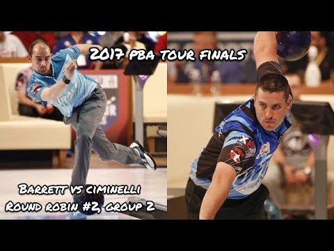 2017 PBA Tour Finals, Round Robin #2, Group 2 - Dom Barrett V.S. Ryan Ciminelli