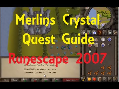 Merlins Crystal Quest Guide/Walkthrough Runescape 2007