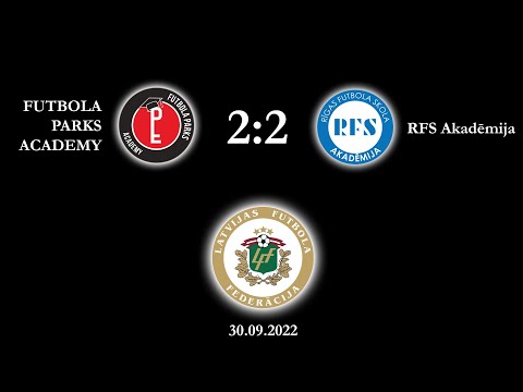 Futbola Parks Academy - RFS Akadēmija | 30-09-2022 | ELITES RIETUMU - CENTRA GRUPA U-13 2022