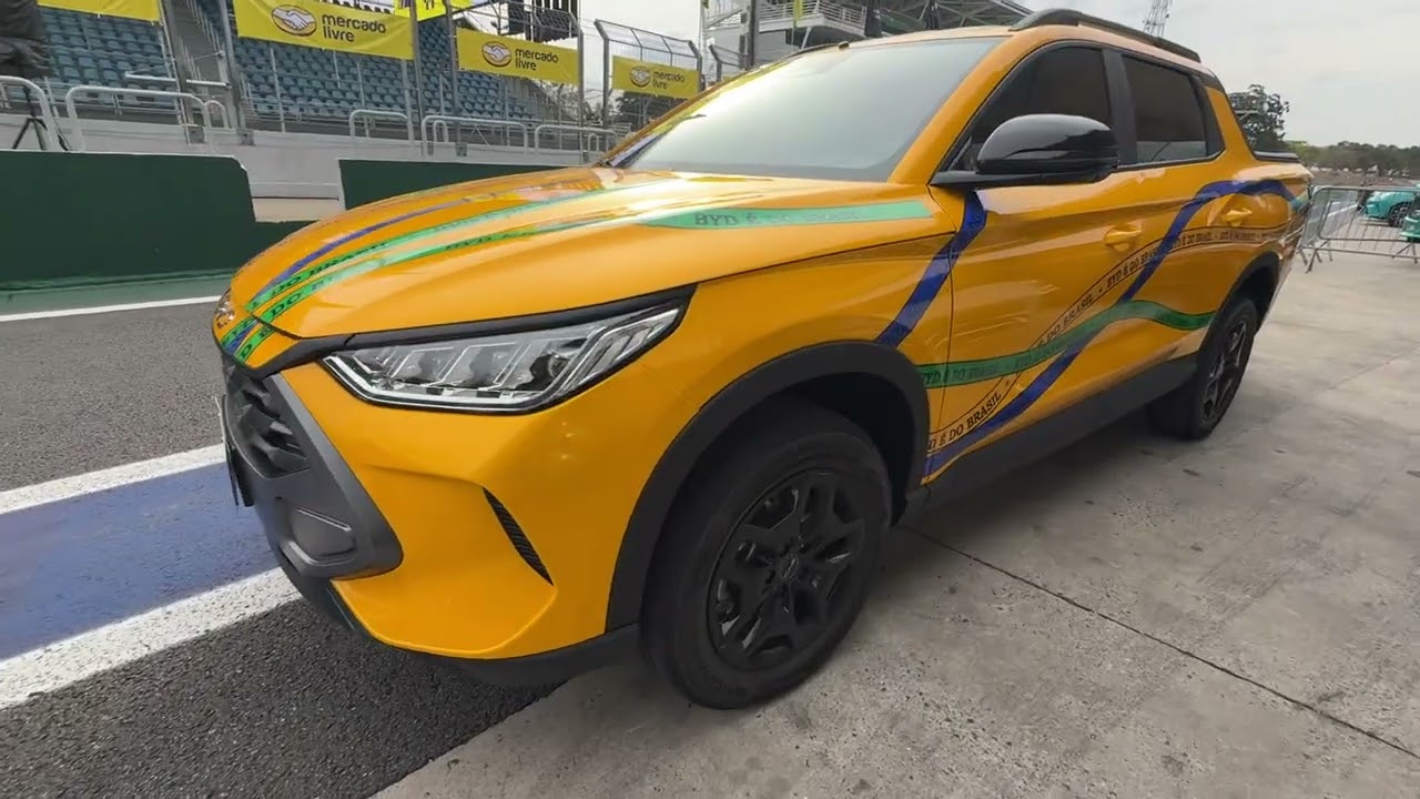 BYD REVELA PICAPE HÍBRIDA PARA BRIGAR COM FIAT TORO E MONTANA