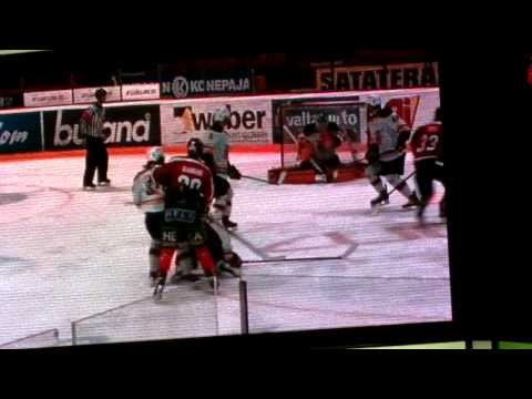 A-Ässät-Ilves 4.3.2014. Niko Ojamäen 2-2 tasoitusmaali !!