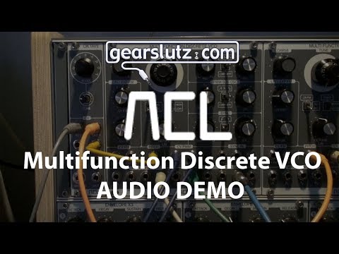 Demo jam of the ACL Multifunction Discrete VCO eurorack module (High Quality audio only no talking)