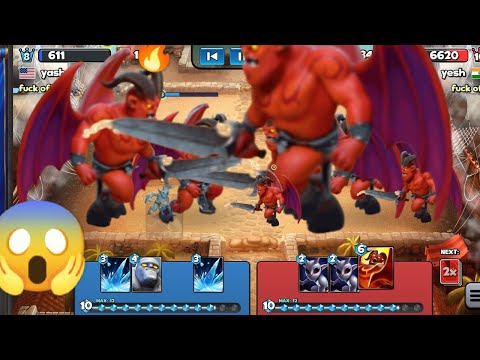 ULTIMATE Gaming GOD - Castle Crush Monster!/BEST Deck EVER 😱