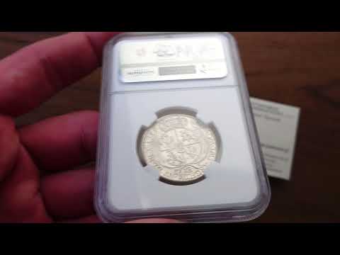 August III Sas. Ort (18 groszy) 1755, Lipsk / Leipzig NGC MS65 (2 MAX) - Niemczyk