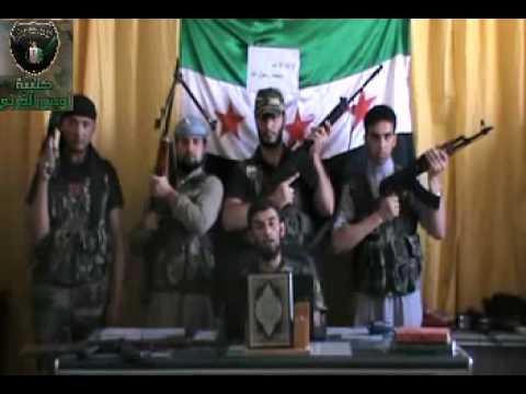 بيان تبني كتيبة أويس القرني لعملية التفجير في منطقة الطبقة في الرقة