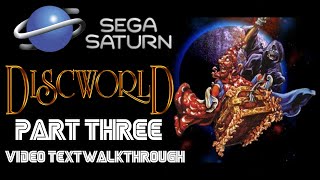 Discworld PART 3 (SEGA SATURN) Walkthrough With Text ACT 2 (2/3)