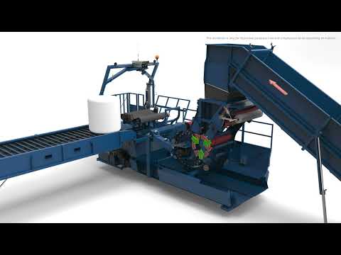Flexus Balers - Baling Process in 60 seconds