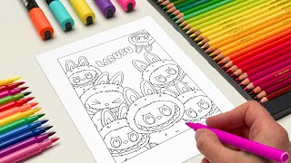 LABUBU New Coloring Pages
