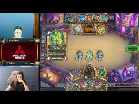 《爐石戰記》亞太區大師職業賽 - 第六周第三天 | BloodTrail vs Pathra