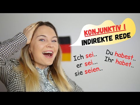 Konjunktiv 1 (Indirekte Rede) Erklärung | Deutsch lernen c1, b2
