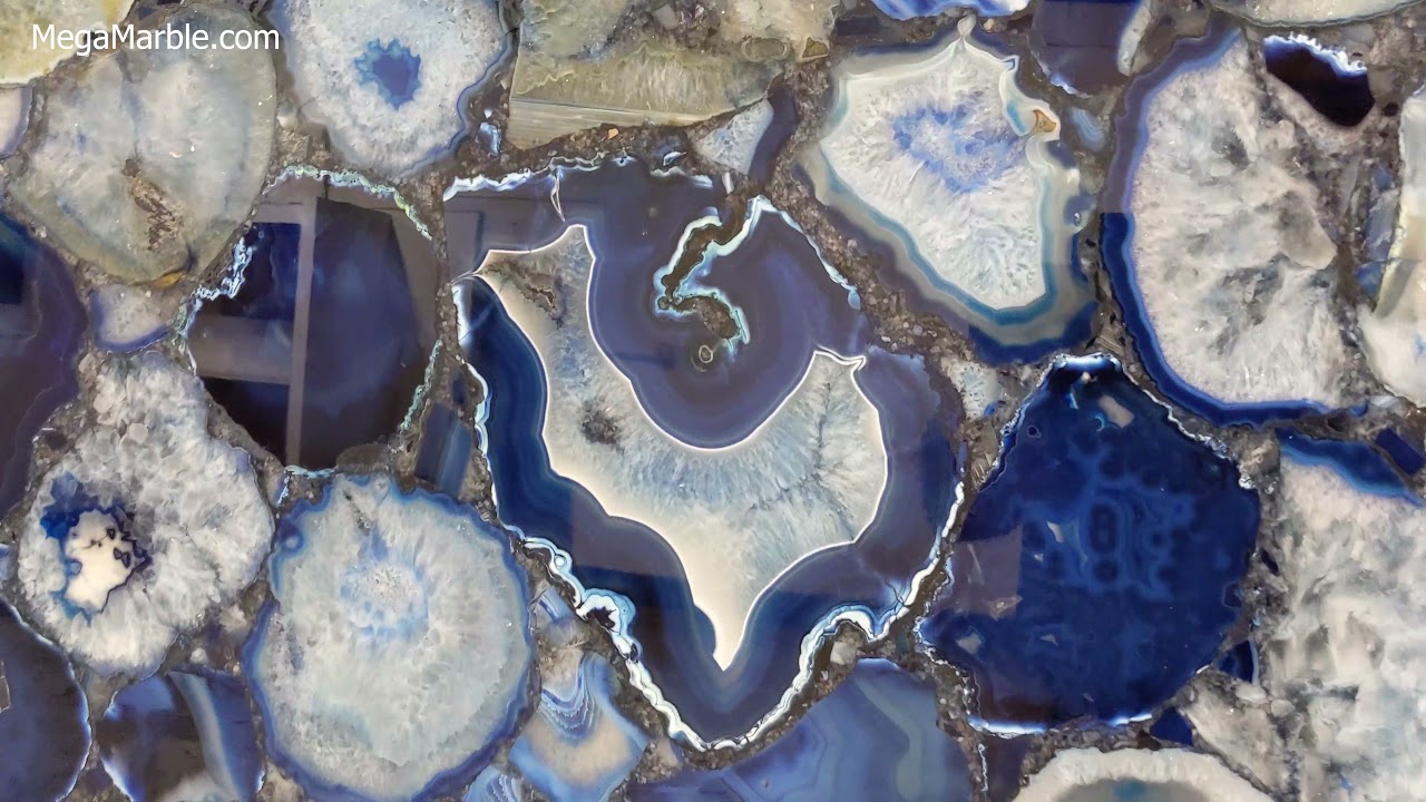 Blue Semi Precious Stone Slabs