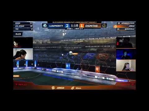 Joreuz With A Top Left Flip Reset! |Dignitas Vs Luminosity RLCS|