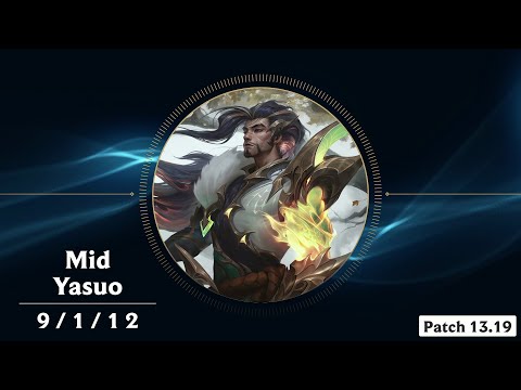 DK ShowMaker Yasuo Mid vs Faker Vladimir Korean Challenger Replay Patch 13.19
