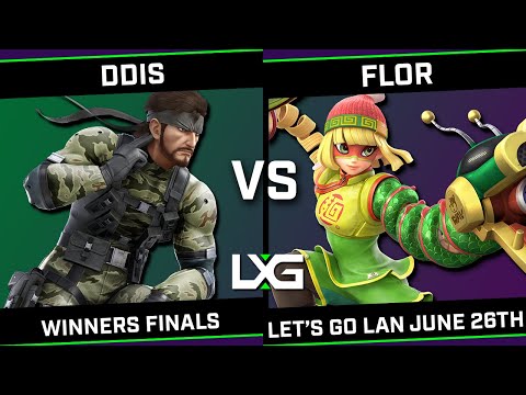 DDIS (Snake/Kazuya) vs FLOR (Min Min/Cloud/Lucina) - LXG Let's Go LAN June 26th - Winners Finals