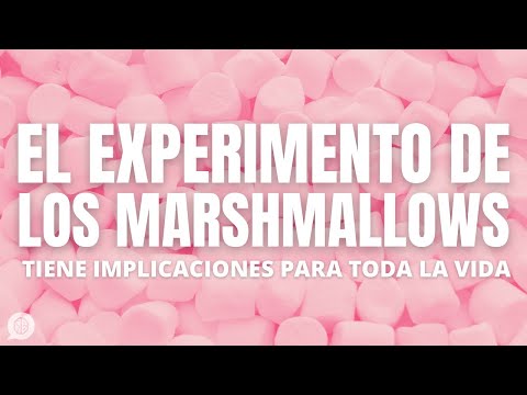 El experimento de los Marshmallows