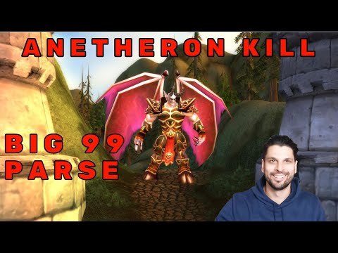 TBC Mount Hyjal Anetheron - Destruction Warlock 99 Parse