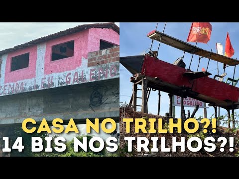 Descobri uma Casa INUSITADA no Meio da Linha de Trem em São Luís do Curu (CE)!