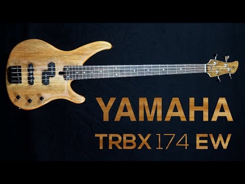 Yamaha TRBX174EW Bass Guitar — Translucent Black image 8