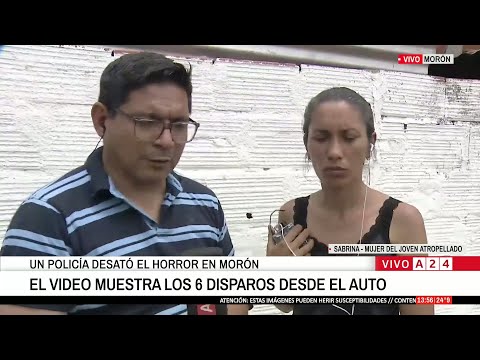 🚨 UN POLICÍA DESATÓ EL HORROR EN MORÓN: LA PALABRA DE LA ESPOSA DEL HOMBRE ATROPELLADO