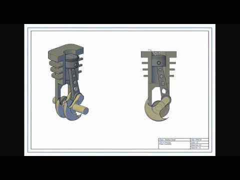Four Stroke Engine Animation
