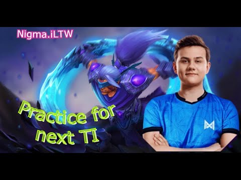 NIGMA.iLTW practice for his next TI | But wait..... | Antimage 1 vs 5 | DOTA @